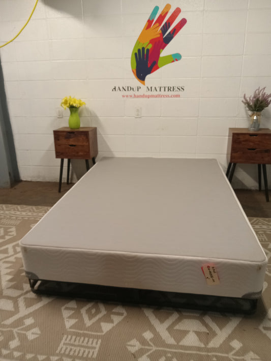 6'' WorleyBeds White Full Box Spring
