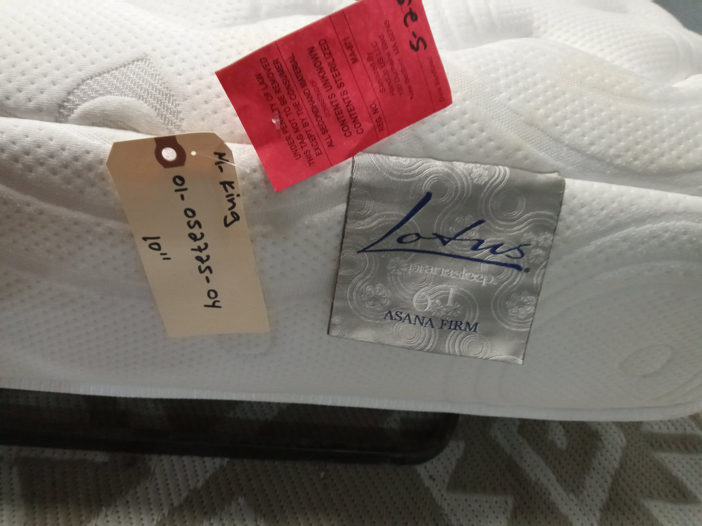 PranaSleep | Lotus Asana 6.1 Series | 10'' Firm King Mattress