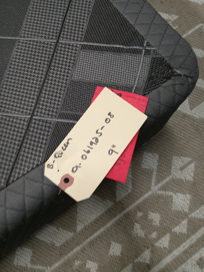 9'' Patterned Black | Box Spring | Queen Size