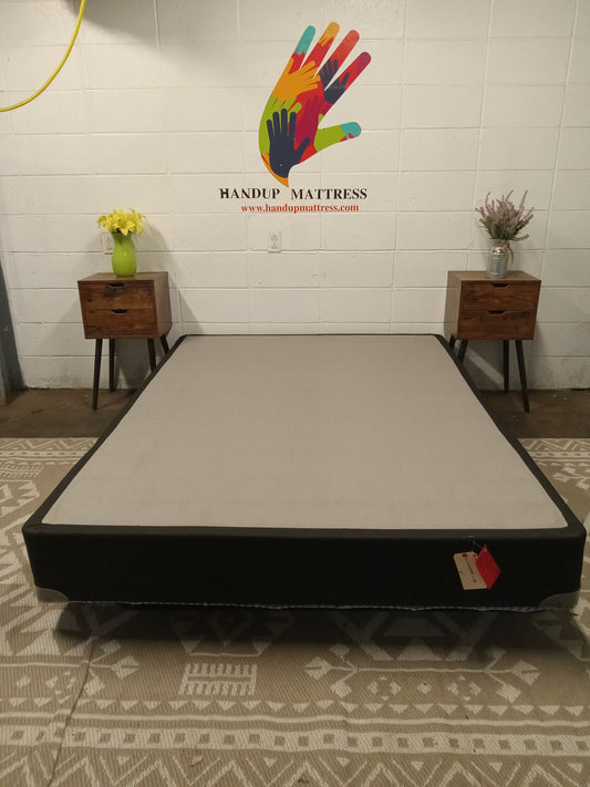 Box Spring | 9'' Queen Size Black