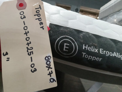 Helix | Ergo Align | 3'' King Mattress Topper (2)