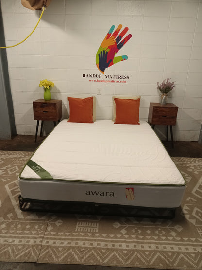 Awara | Natural Luxury Hybrid | 10'' Queen Mattress
