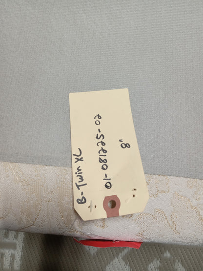 White & Beige Floral | Twin XL Foundation (1)