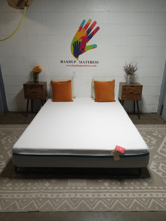 Unbranded | Reverse Cover Memory Foam | 9.5" Queen  Mattress