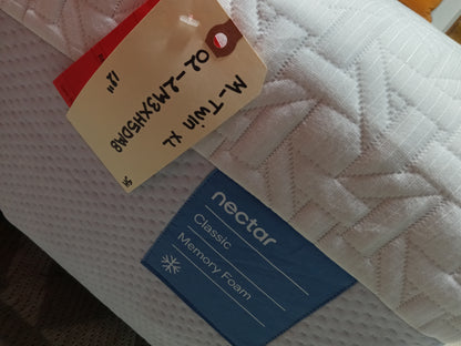 Nectar | Classic Memory Foam | 13" Twin XL Mattress
