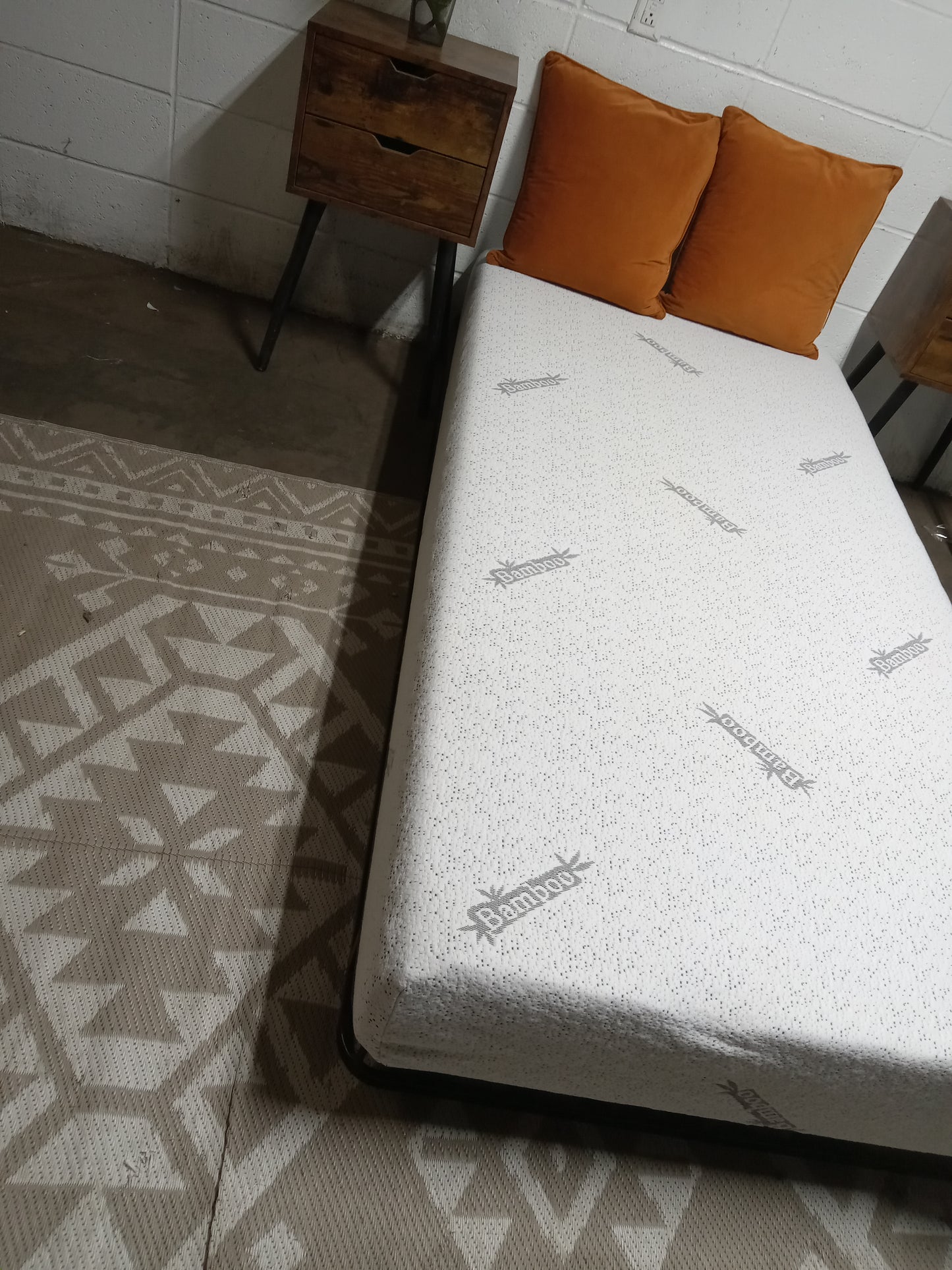 Bamboo | Memory Foam | 8" Twin Mattress
