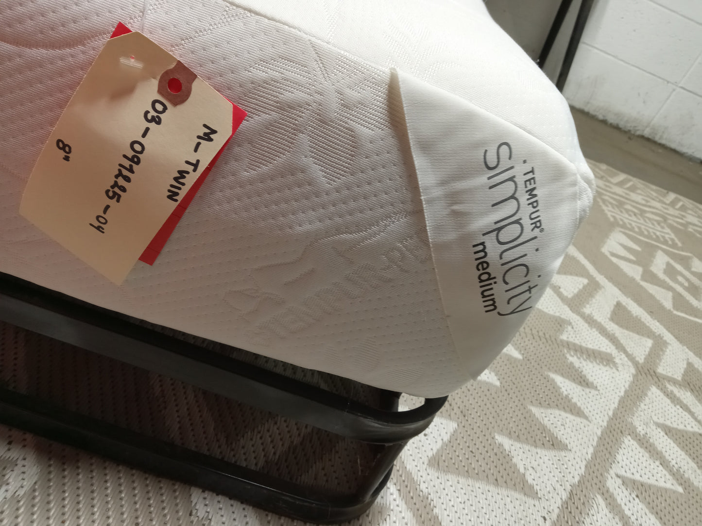 Tempur | Simplicity Medium  | 8" Twin Mattress