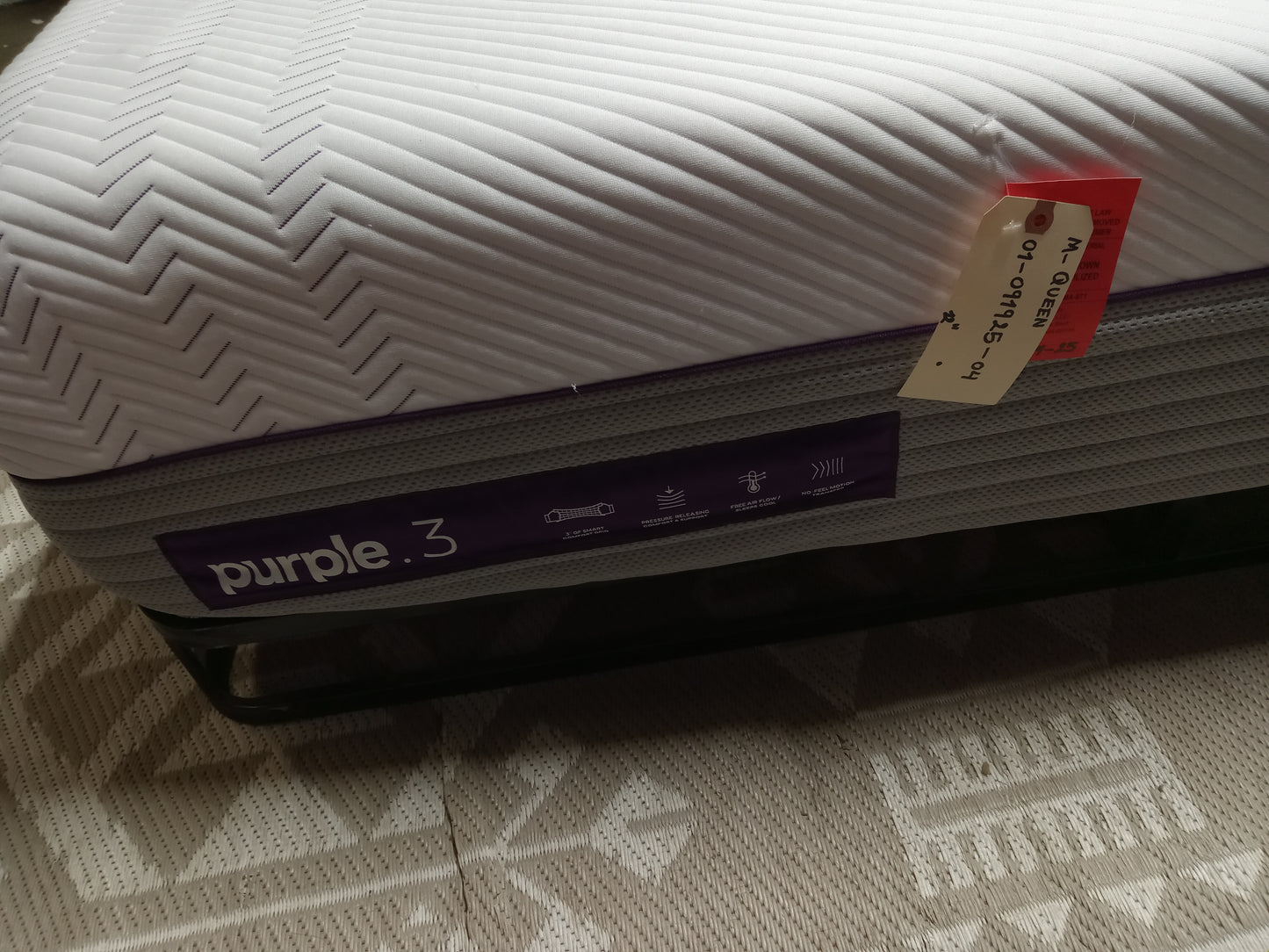 Purple | Premier 3 | 12'' Queen Mattress