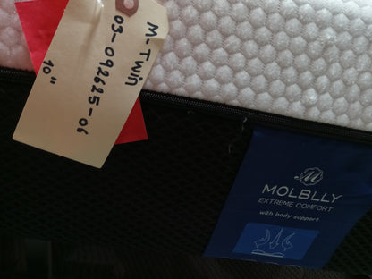 Molblly | Extreme Comfort | 10" Twin Mattress