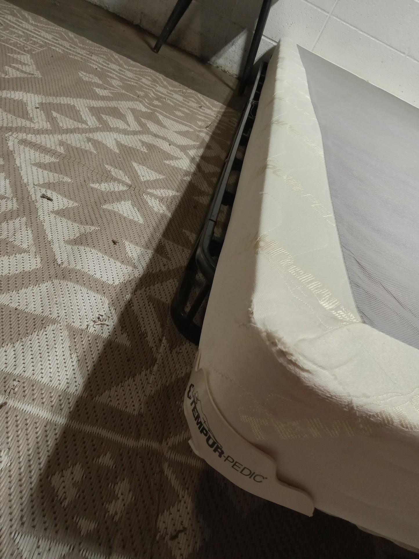 TempurPedic | White | 5" Twin XL box Spring