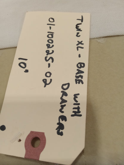 Stowaway | 10'' Foundation w/ Drawers Twin XL