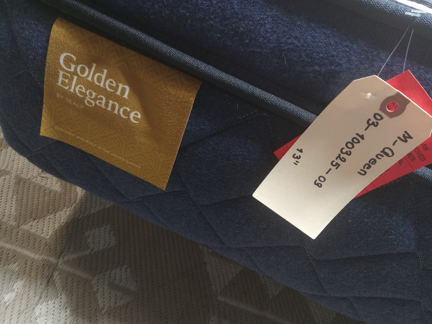 Sealy | Golden Elegance | 13" Queen Mattress