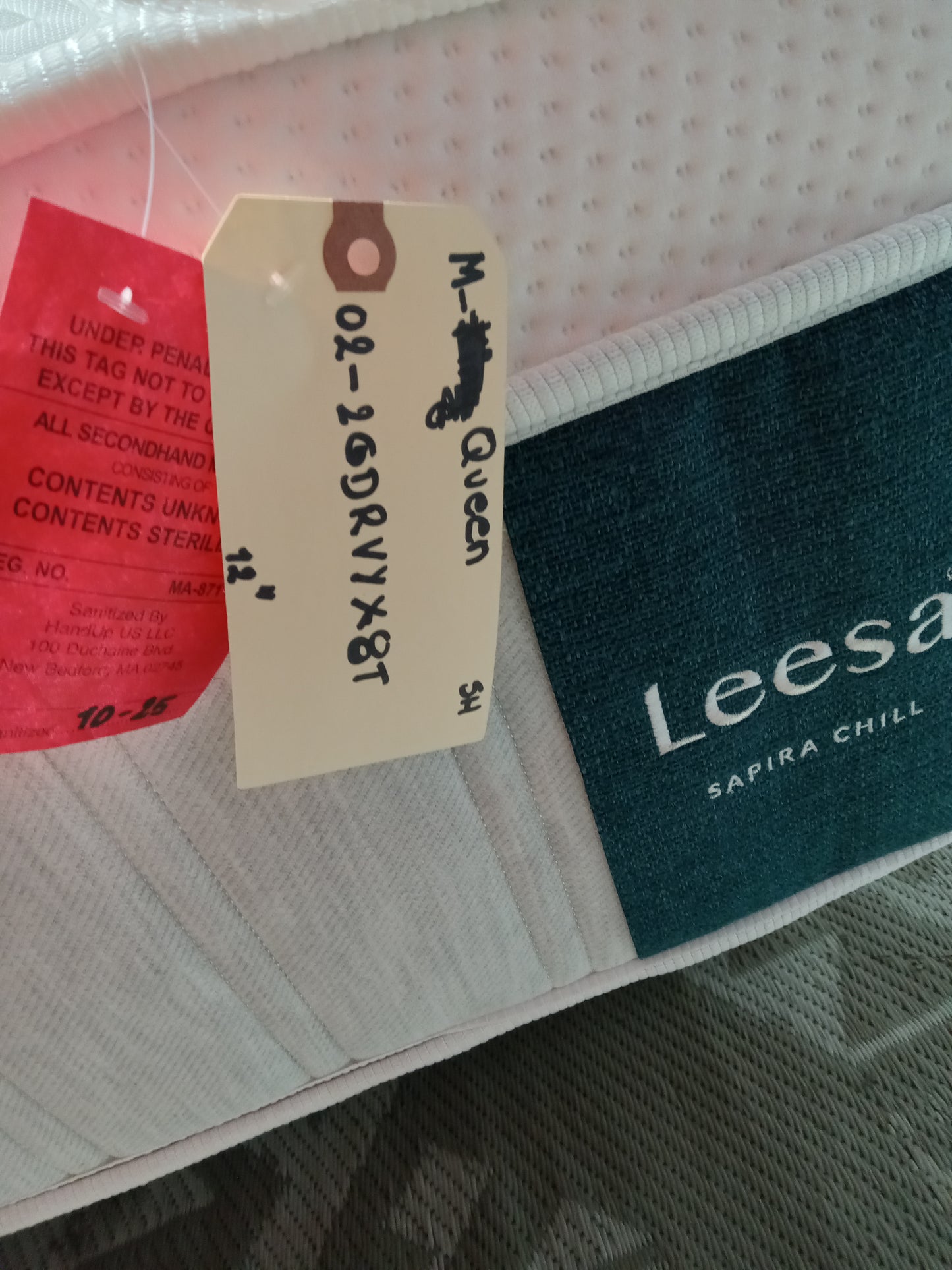 Leesa | Sapira Chill Hybrid  | 14" Queen Mattress
