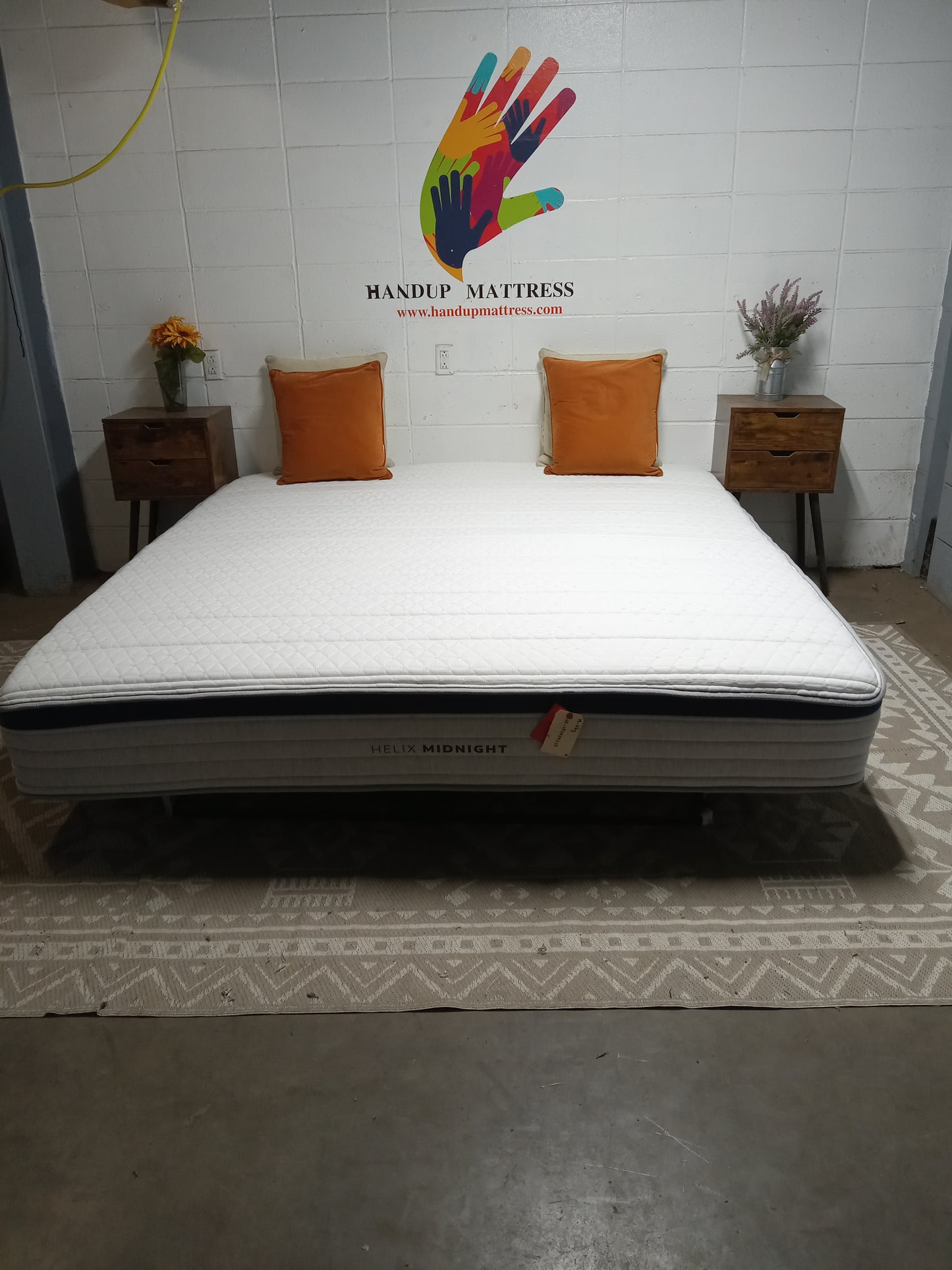 Helix | Midnight w GlacioTex Cooling | 11.5" King Mattress