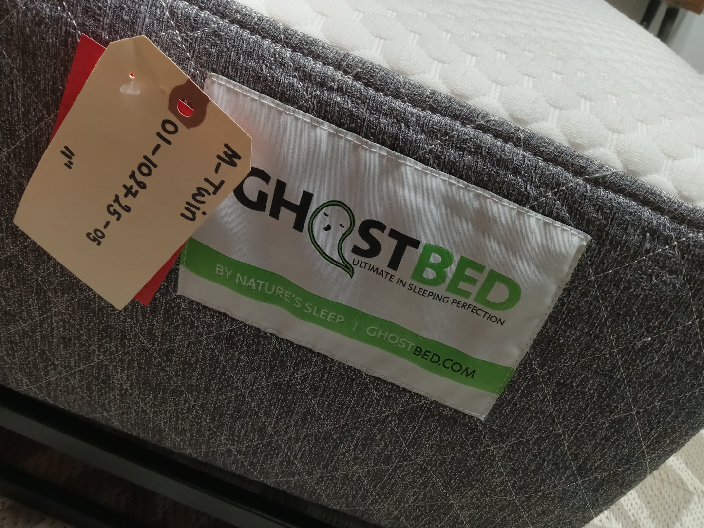 GhostBed | Cooling Gel | Memory Foam | 11" Twin Mattress