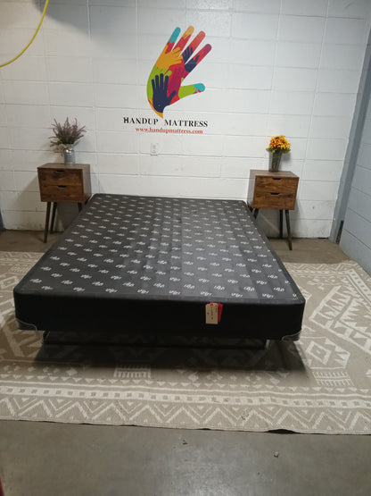 Brooklyn Bedding | Black  | 9" Queen Box Spring