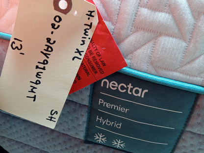 Nectar | Premier Hybrid | 13" Twin XL Mattress