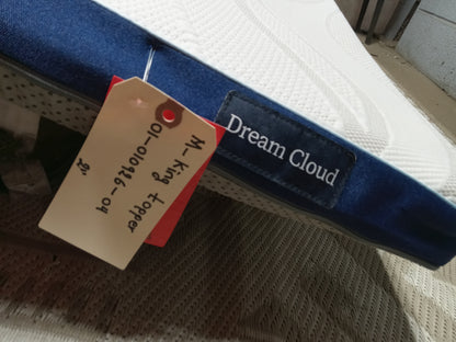 Dreamcloud | Softer Topper with Contouring Gel Memory Foam | 2" King Topper