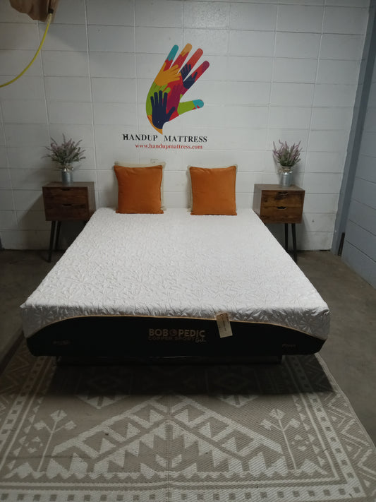 Bob-O-Pedic | Copper Sport Gel Firm | 11.5'' Queen Mattress