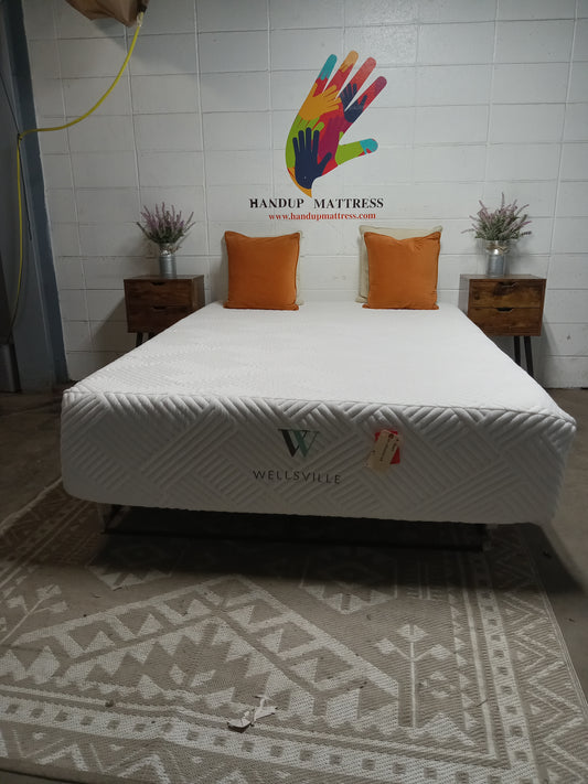 Wellsville | Gel-Infused Memory Foam | 14" Queen Mattress