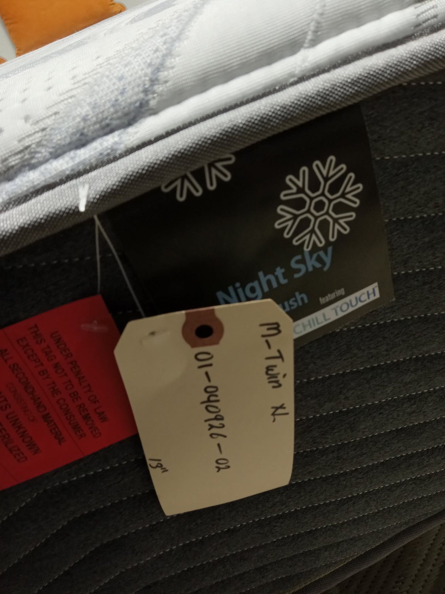 Jordan's Mattress Factory | Night Sky Hybrid w/ Chill Touch | 13" Twin XL Mattress