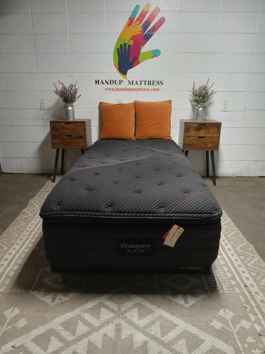 Beautyrest | Black | C-Class Plush Pillow Top | 13" Twin XL