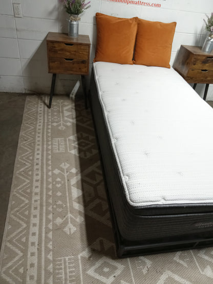 Beautyrest | Silver BRS900 Plush  | 14" Twin