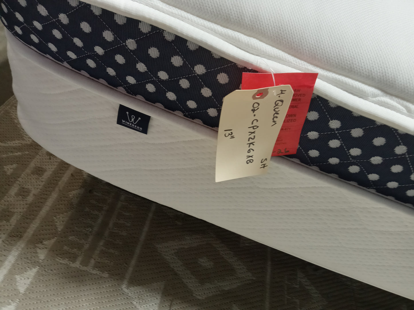 WinkBeds | The Wink Bed Firm | 13.5" Queen Mattress