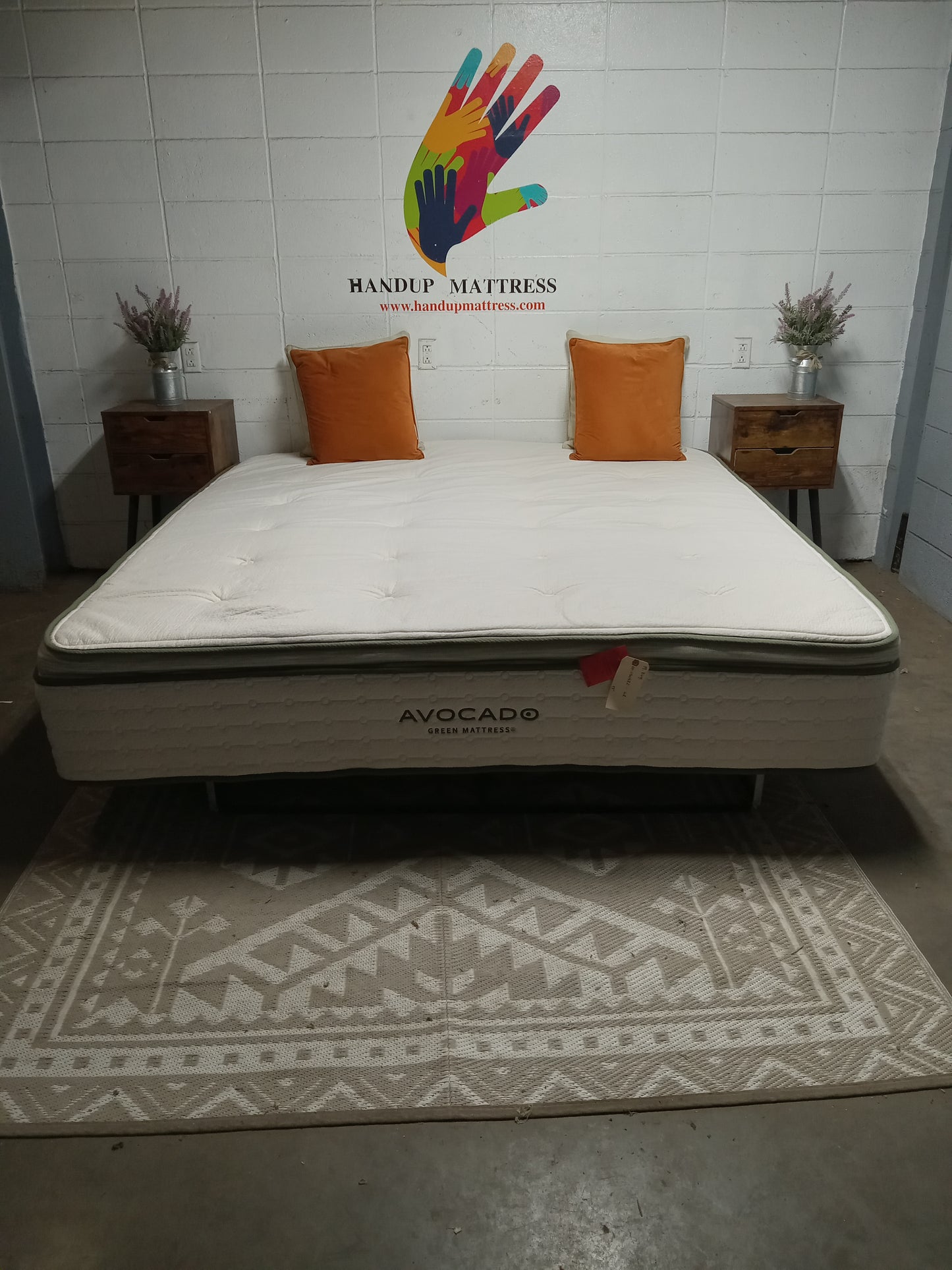 Avocado | Green Plush | 13" King Mattress