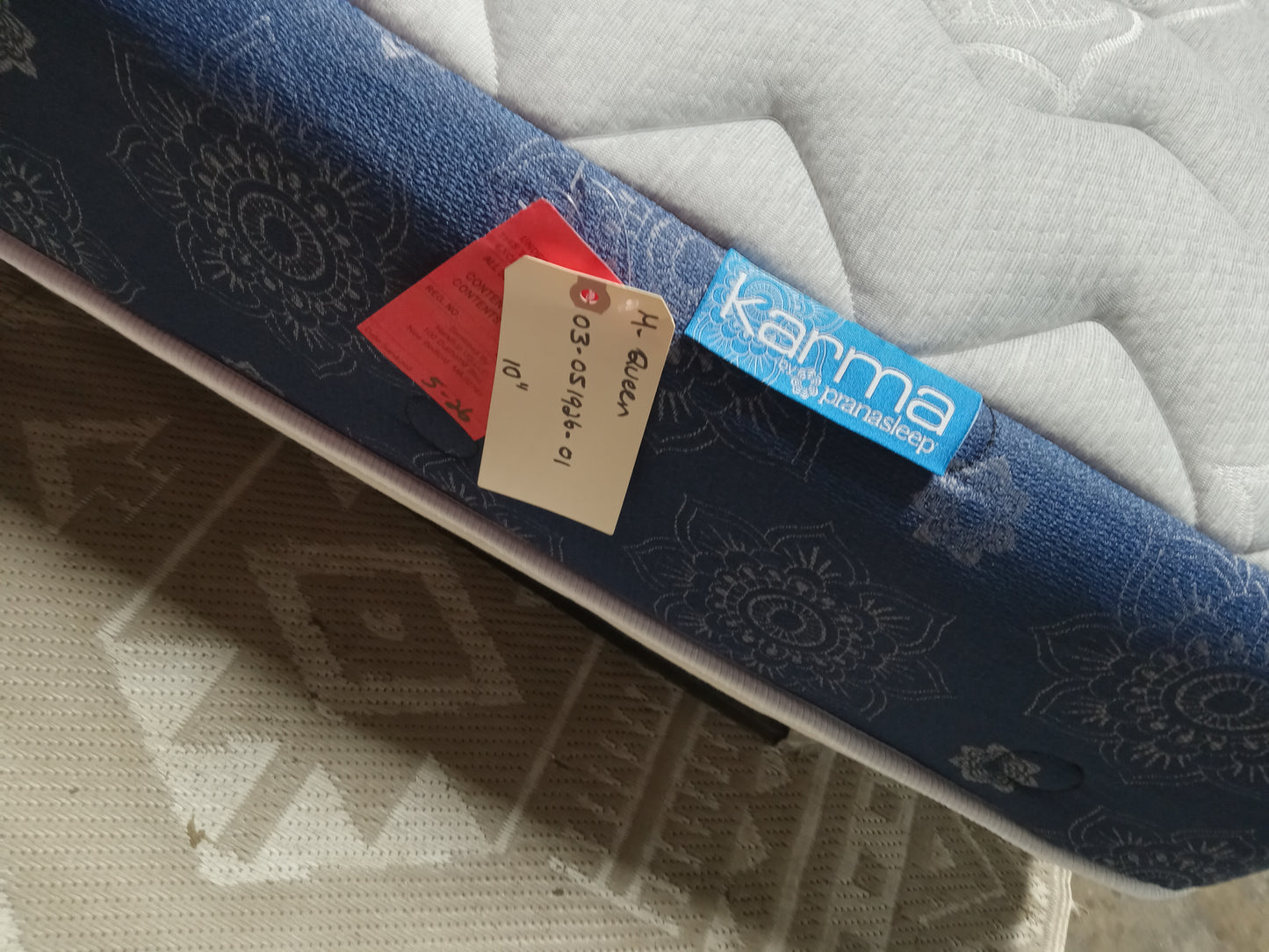 Pranasleep | Karma | Sky |  10'' Mattress