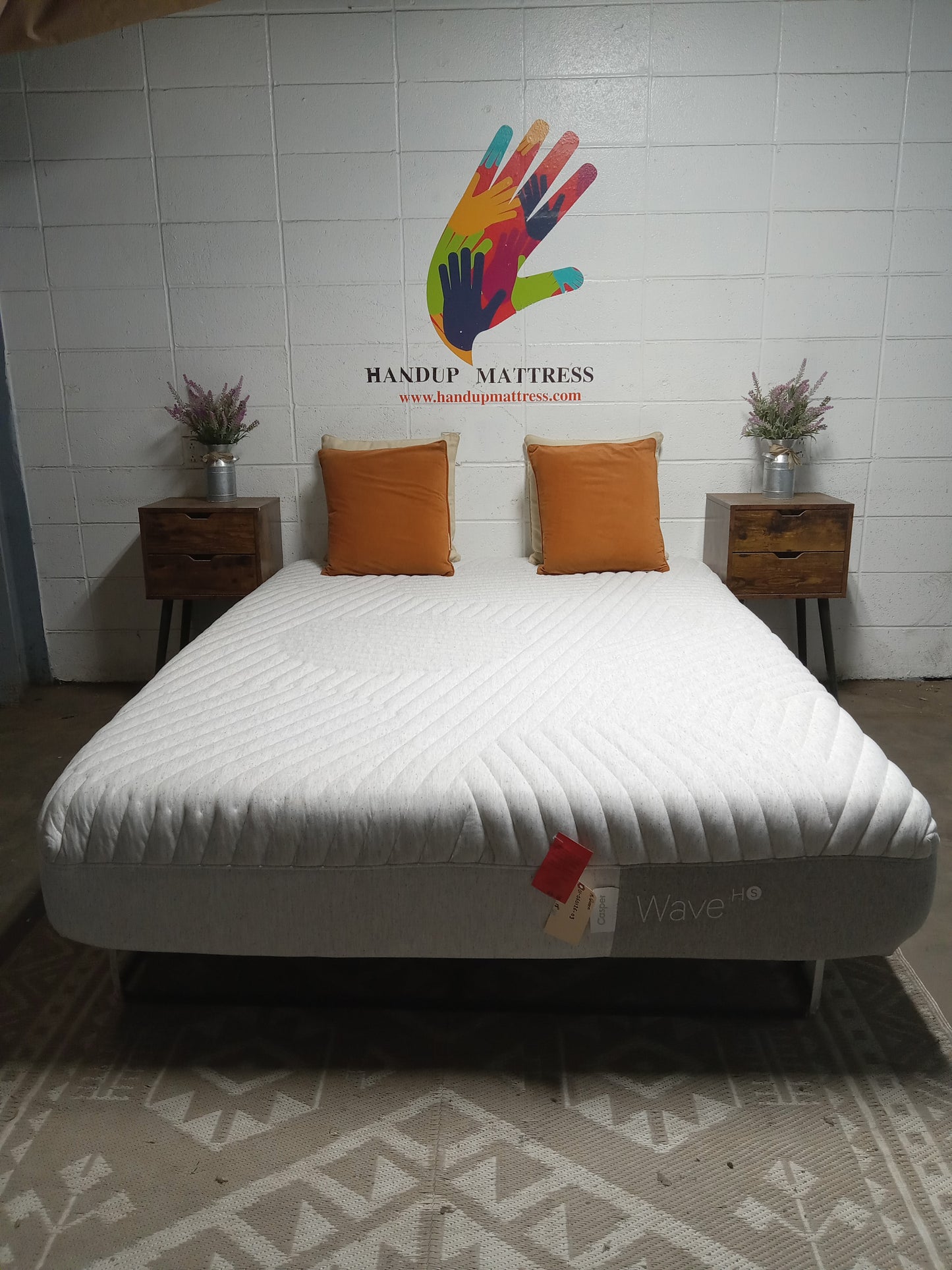 Casper | Wave Hybrid Snow | 13" Queen Mattress
