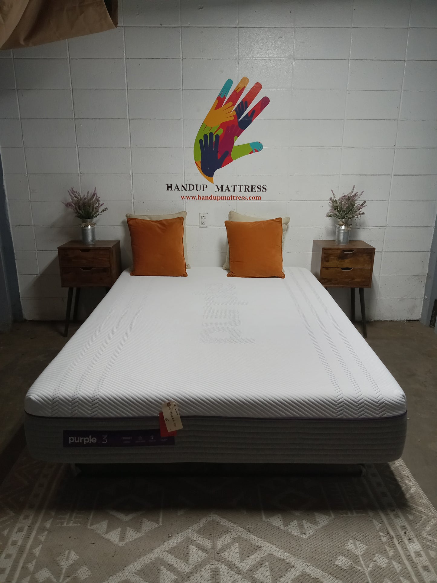 Purple | Hybrid Premier 3 | 12" Queen Mattress