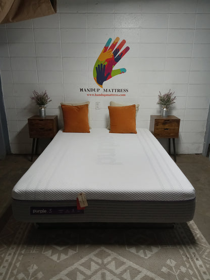Purple | Hybrid Premier 3 | 12" Queen Mattress