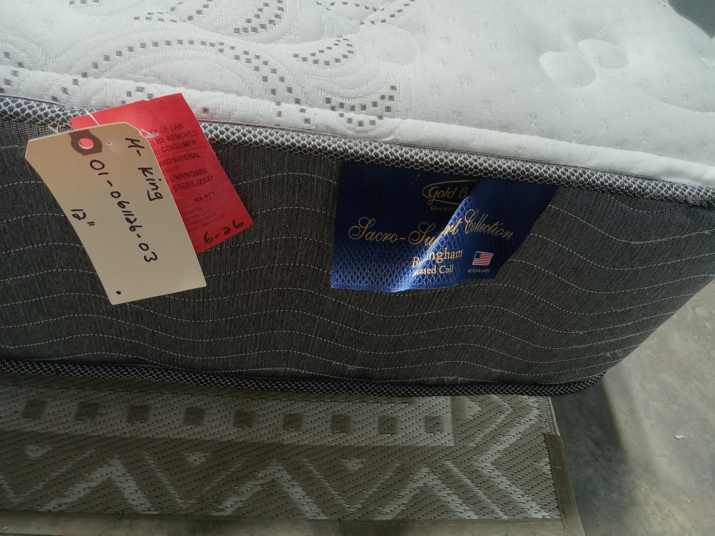 Gold Bond | Buckingham | 12" King Mattress