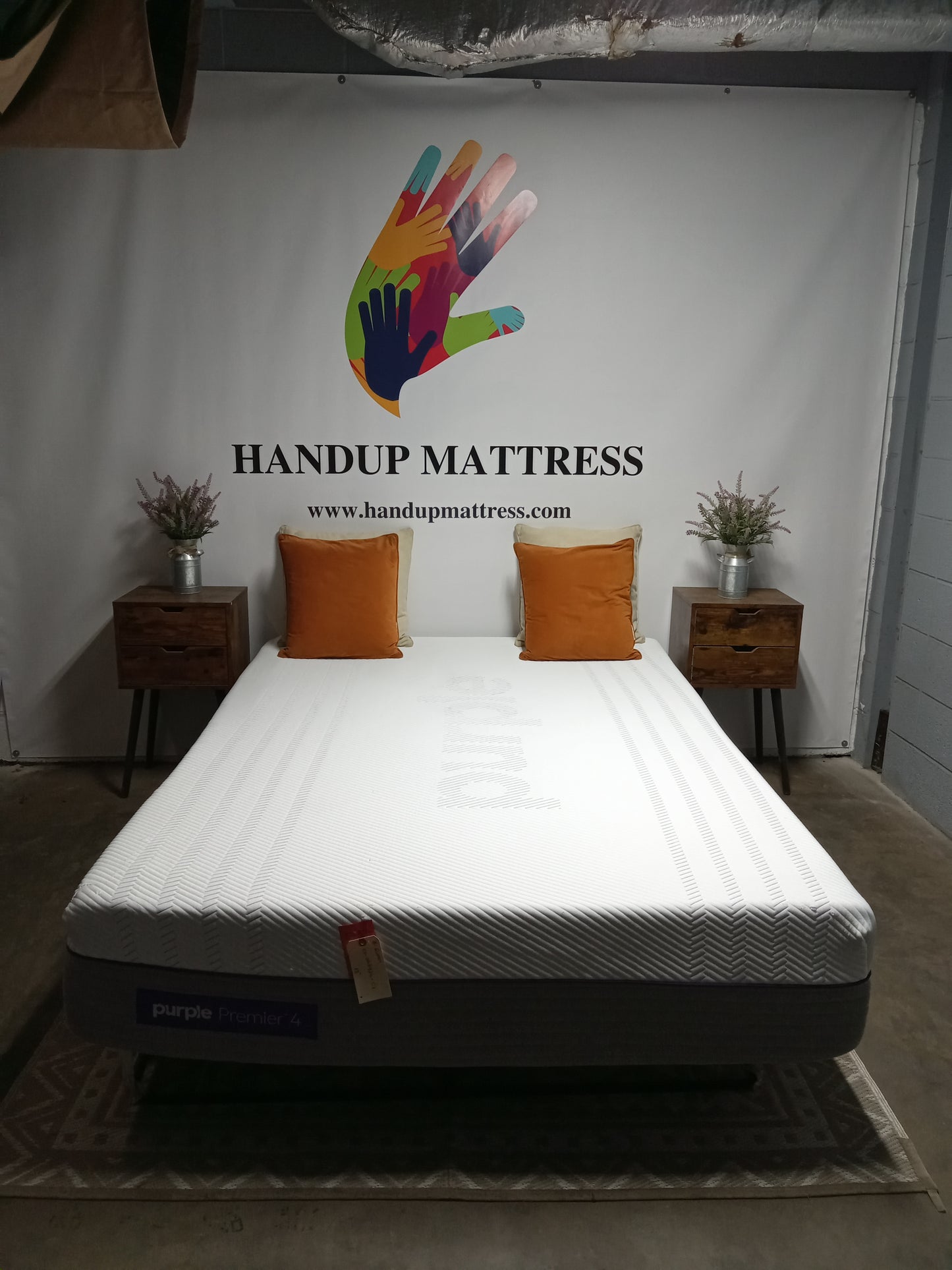 Purple | Premier 4 | 13" Queen Mattress