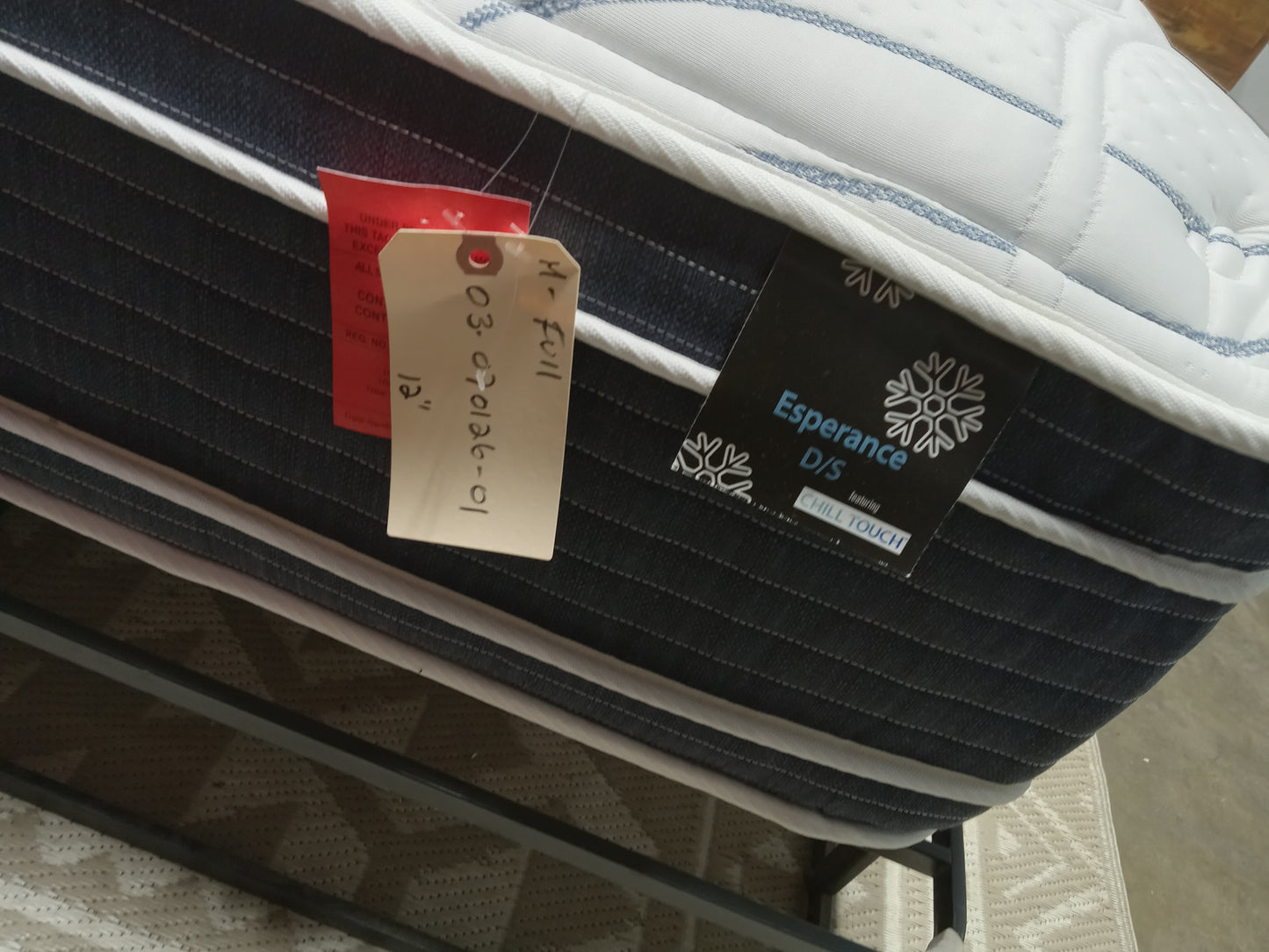 Jordan's Mattress Factory | Esperance Double Sided | 12" Full Mattress