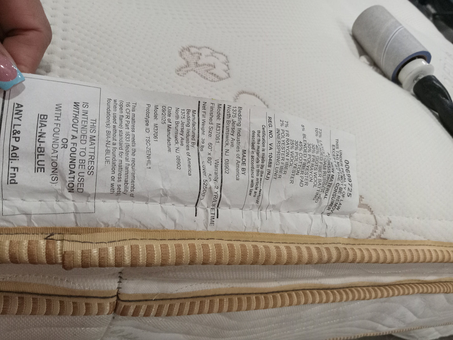 Saatva | Latex Hybrid | 12" Queen Mattress