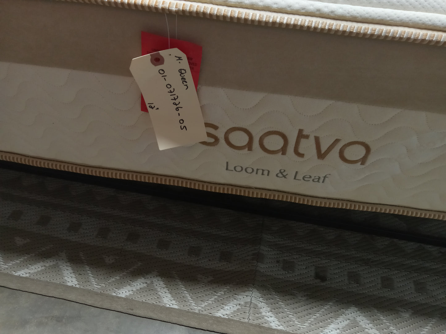Saatva | Loom & Leaf | 12" Queen Mattress