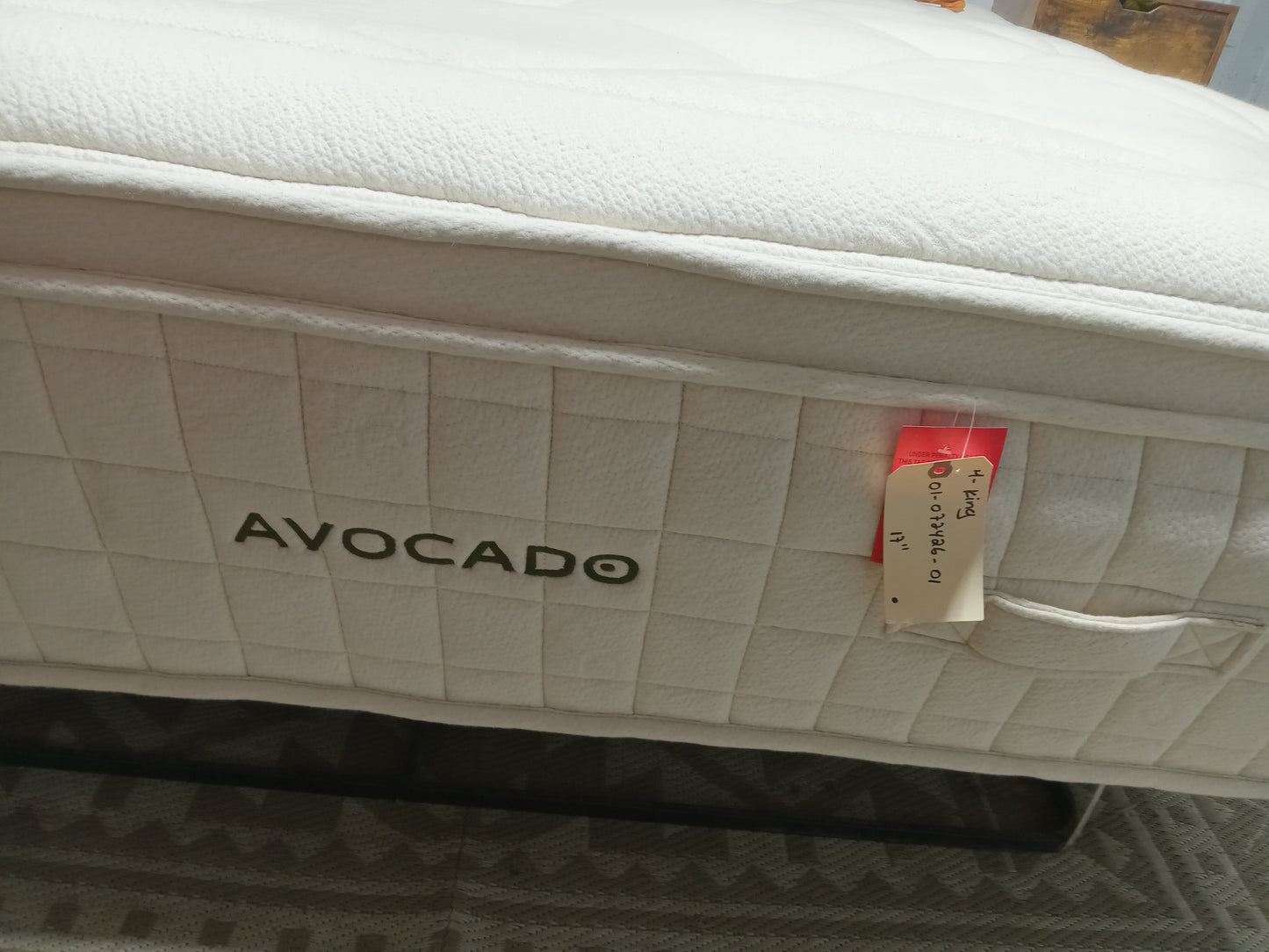 Avocado | Luxury Organic | 17" King mattress