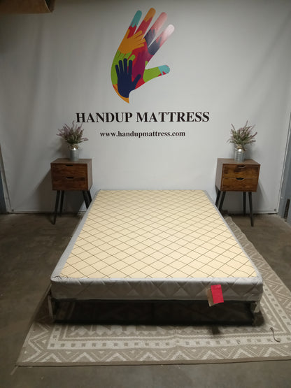 Unbranded | Light Grey | 6" Full Boxspring