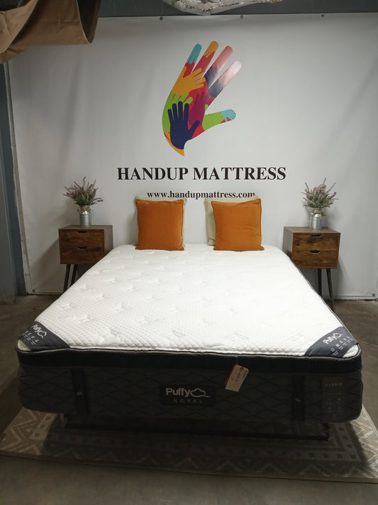 Puffy | Royal Hybrid | 14" Queen Mattress | Pre-Owned