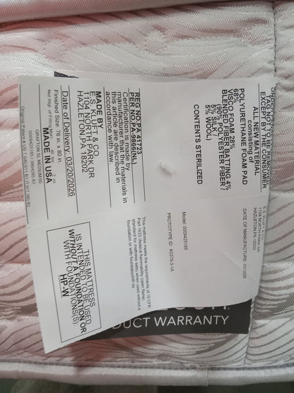 Aireloom | Timeless Odyssey II Grafton Streamline 14" | Mattress