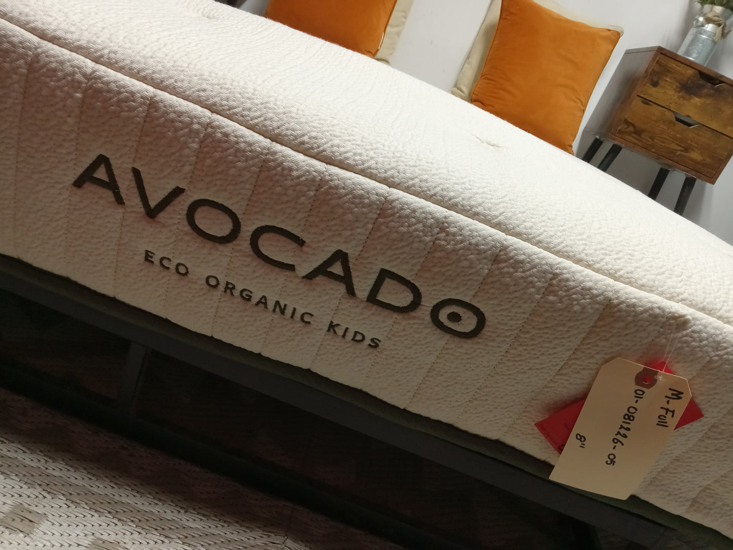 Avocado | Eco Organic Kids | 8" Full Mattress