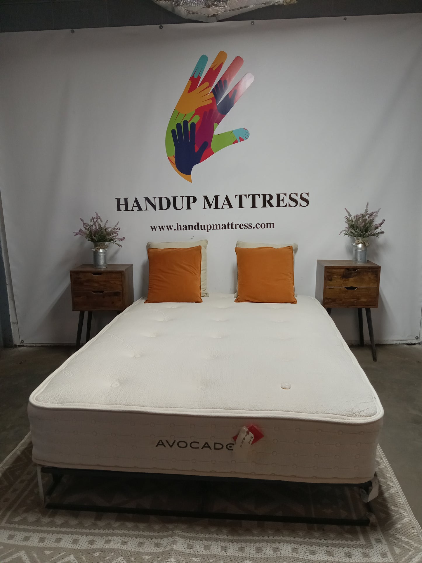Avocado | Organic Hybrid | 10'' Full Mattress