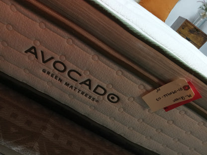 Avocado | Green Plush | 14" Queen Mattress