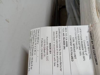 Avocado | Extra Firm Organic 11" | King Mattress
