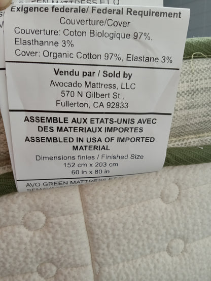 Avocado | Green 14" | Queen Mattress
