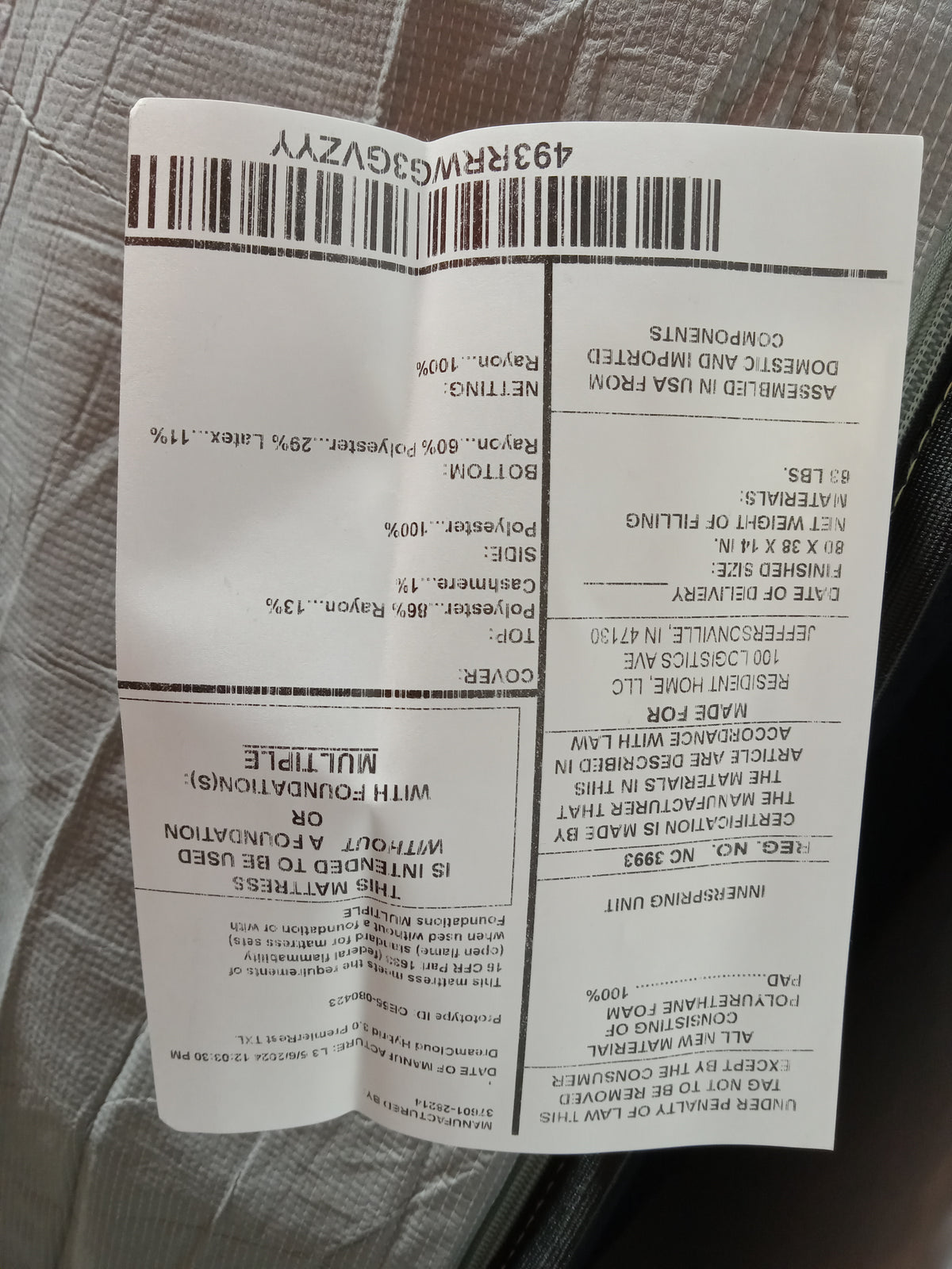 DreamCloud | Luxe Hybrid 14" | Twin XL Mattress