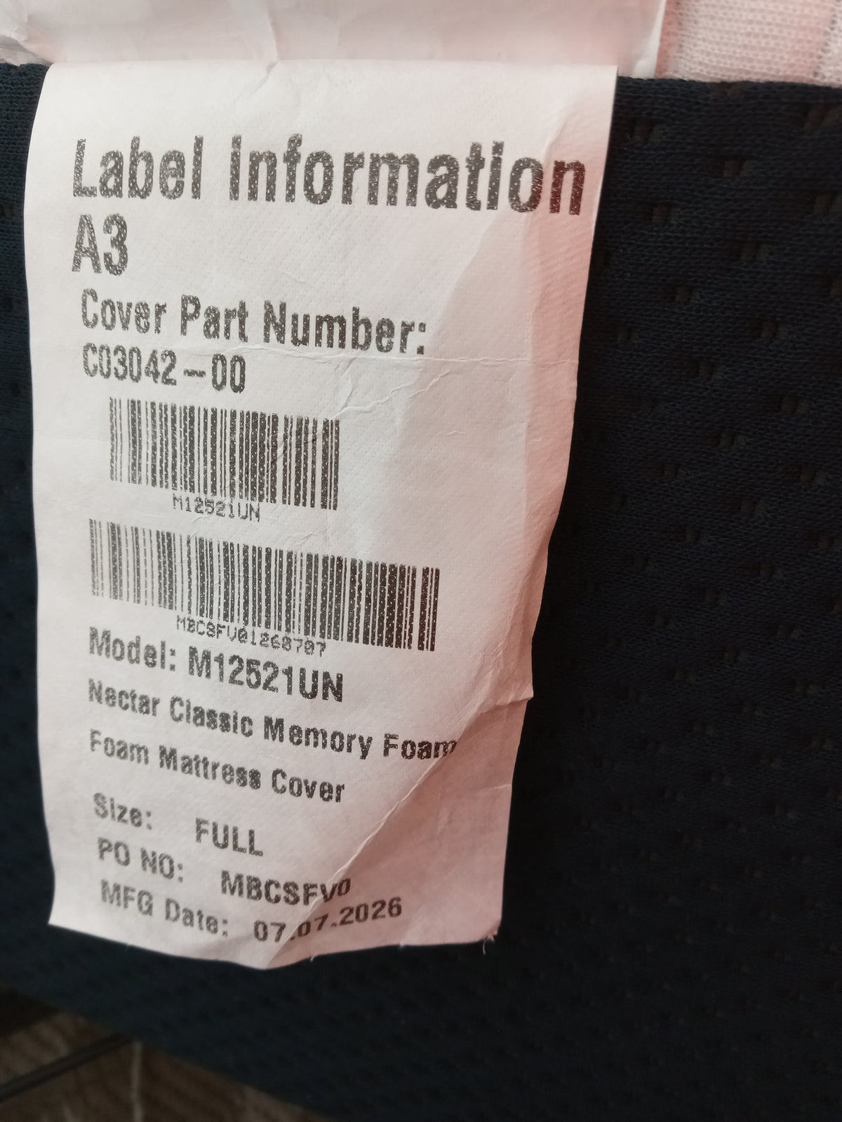 Nectar | Classic Memory Foam 12" | Full Mattress
