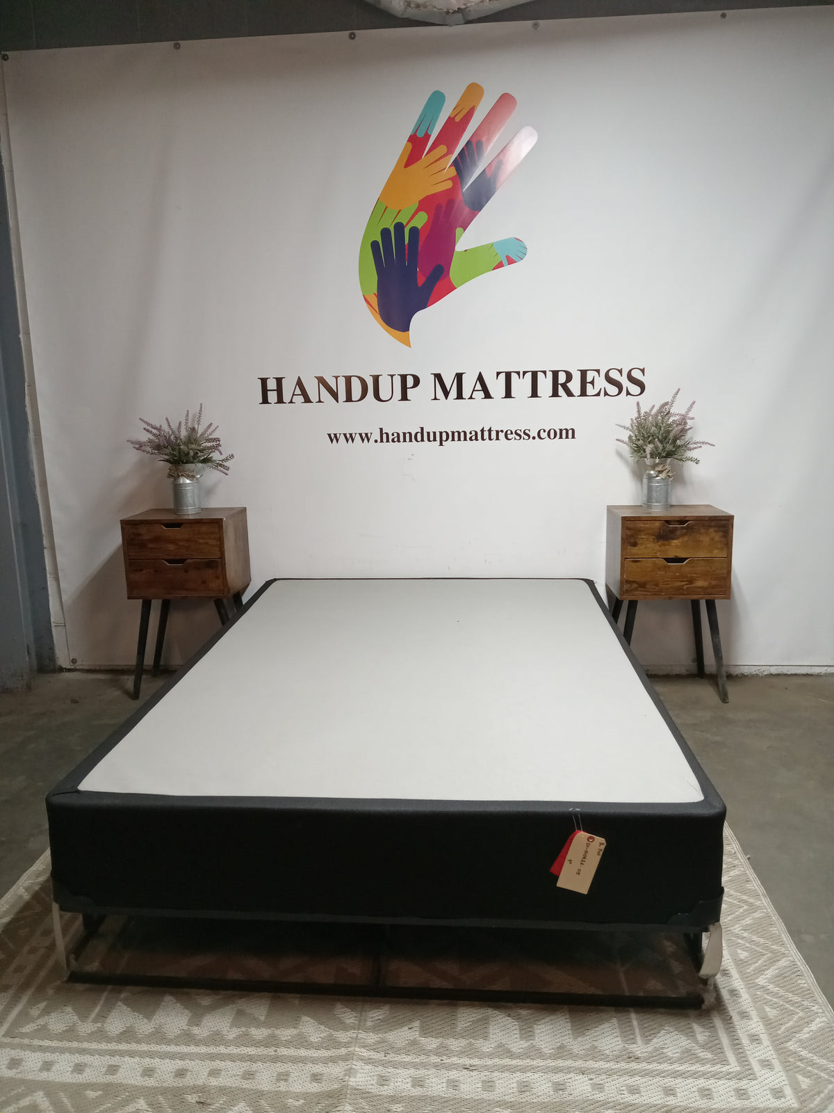 Unbranded | Light Grey | 6" Full Boxspring